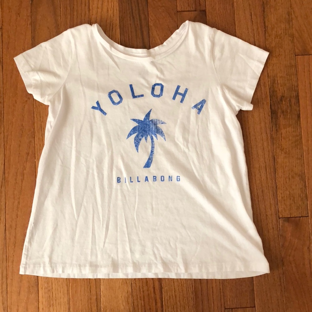girls billabong tee